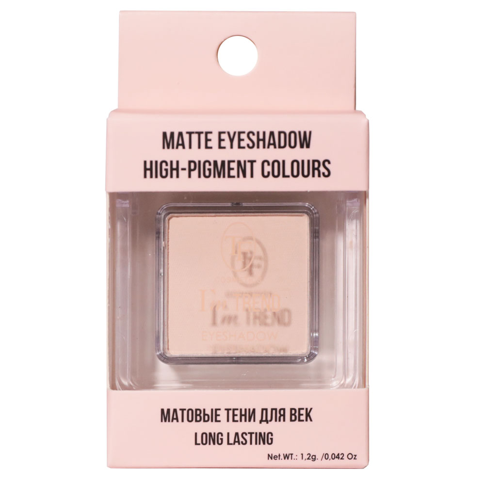 TF Одинарные тени для век I'm TREND matte, тон 04 "Молочная слоновая кость/Milk ivory"